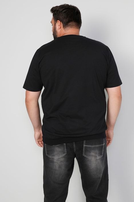 Boston Park T-Shirt, Halbarm, Bauchfit, Adler Print, bis 80/82