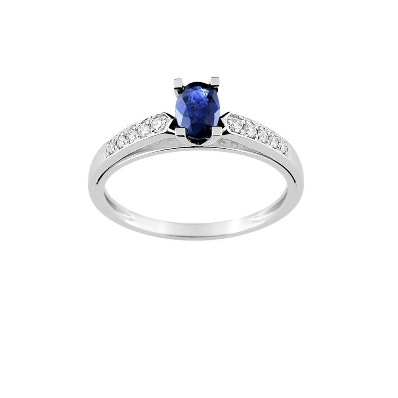 Bague femme - Saphir - Or 18 Carats