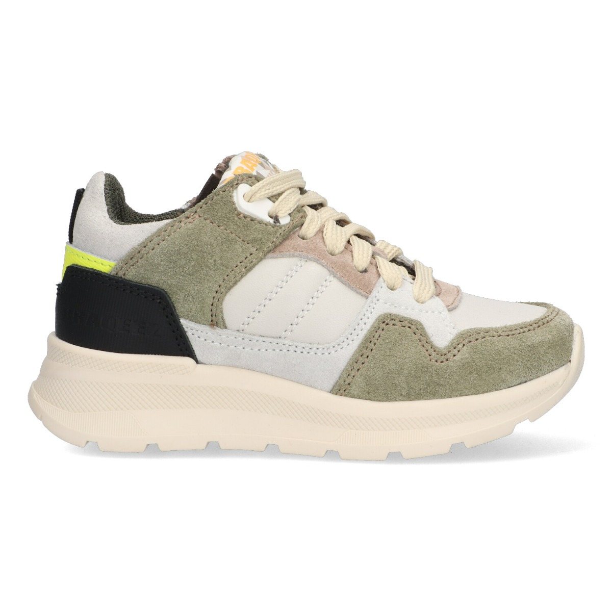 Fallon Flow - Lage Sneakers Braqeez Groen