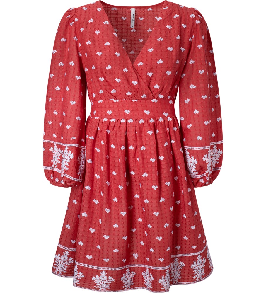 Vestido vermelho Batia da Pepe Jeans