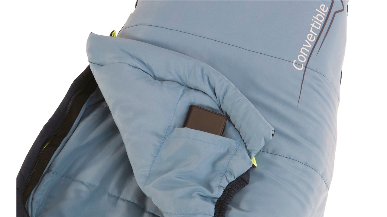 Outwell Convertible Junior Schlafsack dunkelblau
