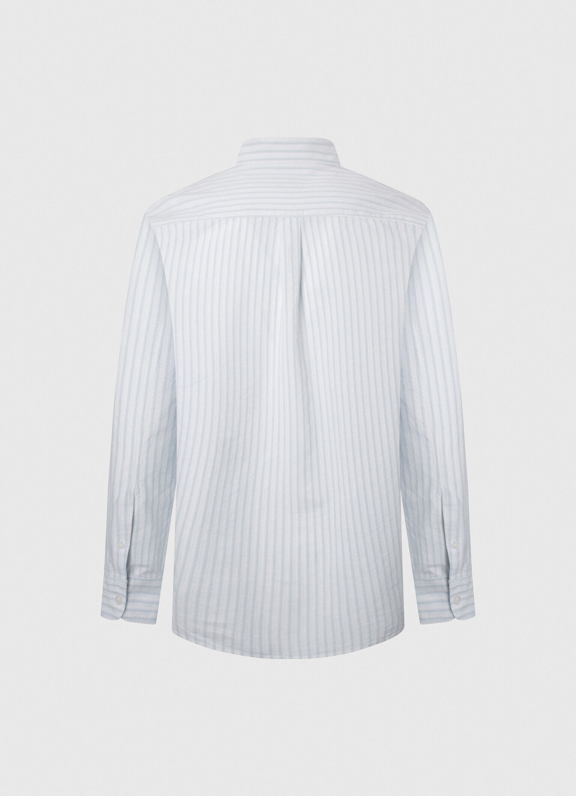 Camisa Oxford Leyton Fit Regular - azul ozzy