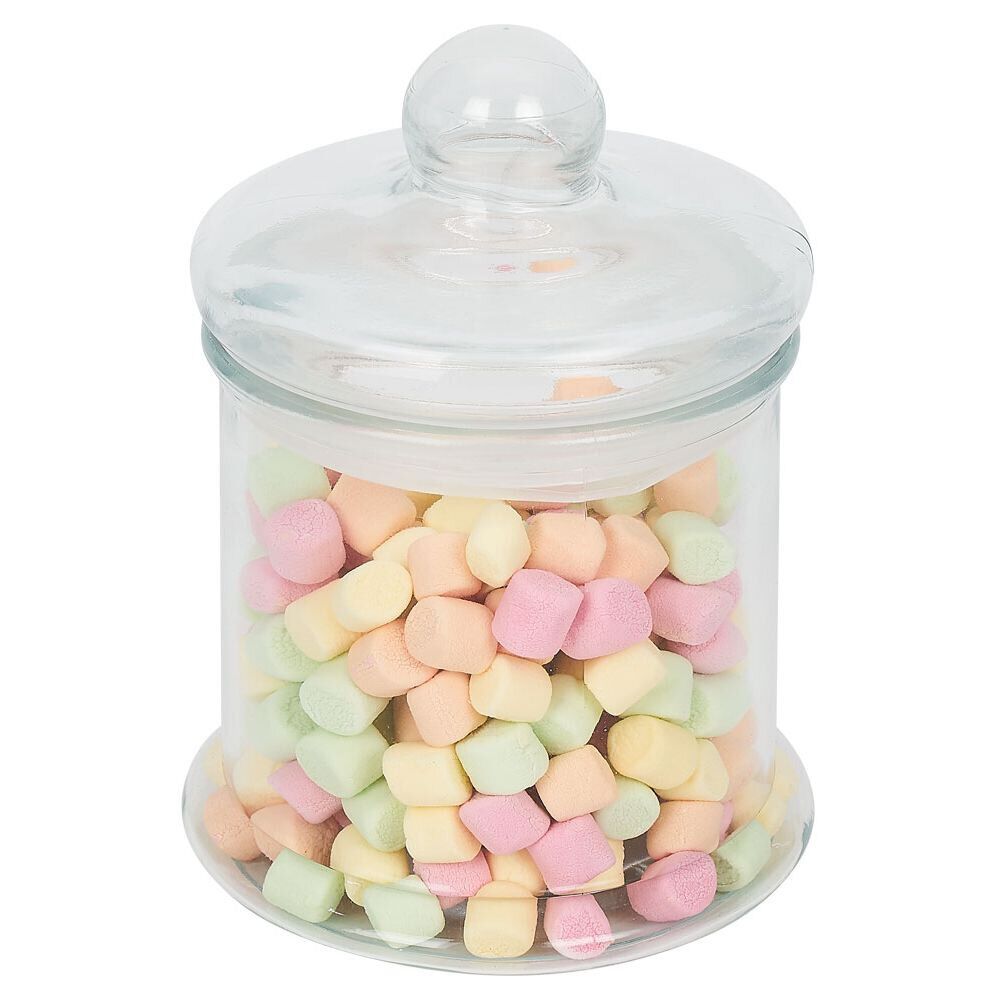 Bocal en verre transparent avec couvercle hermétique 2,2L - H.23,5cm