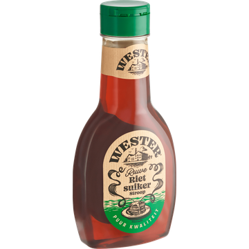 Wester Ruwe Rietsuiker Stroop 600 g