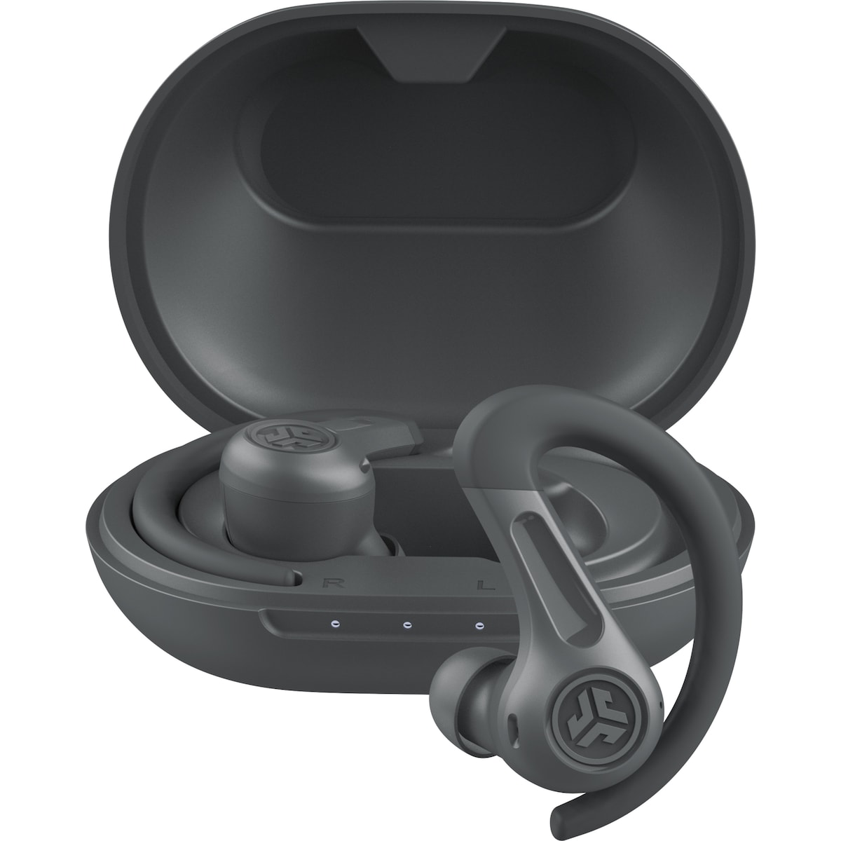 JLab JBuds Sport ANC 4 helt trådløse in-ear hodetelefoner (grafitt)