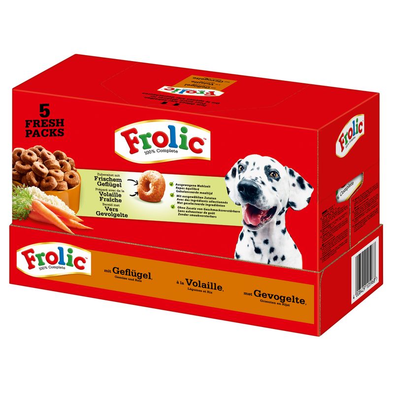 Frolic volaille, légumes, riz