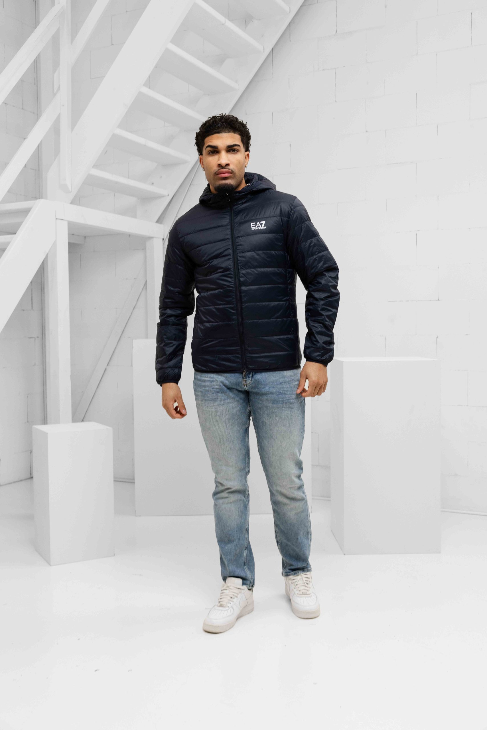 EA7 Emporio Armani 8NPB24 Tussenjas Heren Donkerblauw