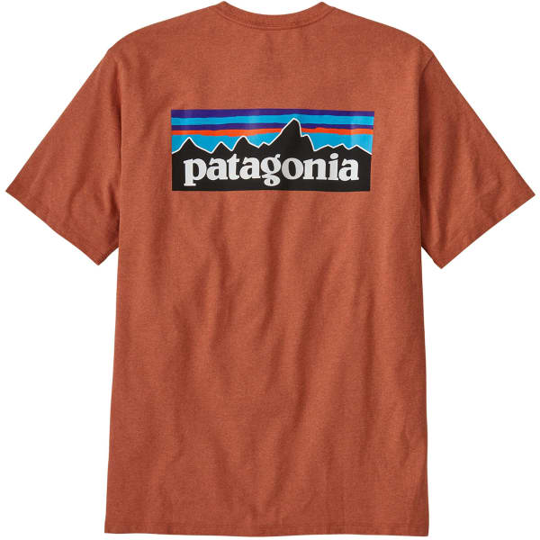 T-shirt PATAGONIA M'S P-6 LOGO RESPONSIBILI-TEE REDTAIL RUST