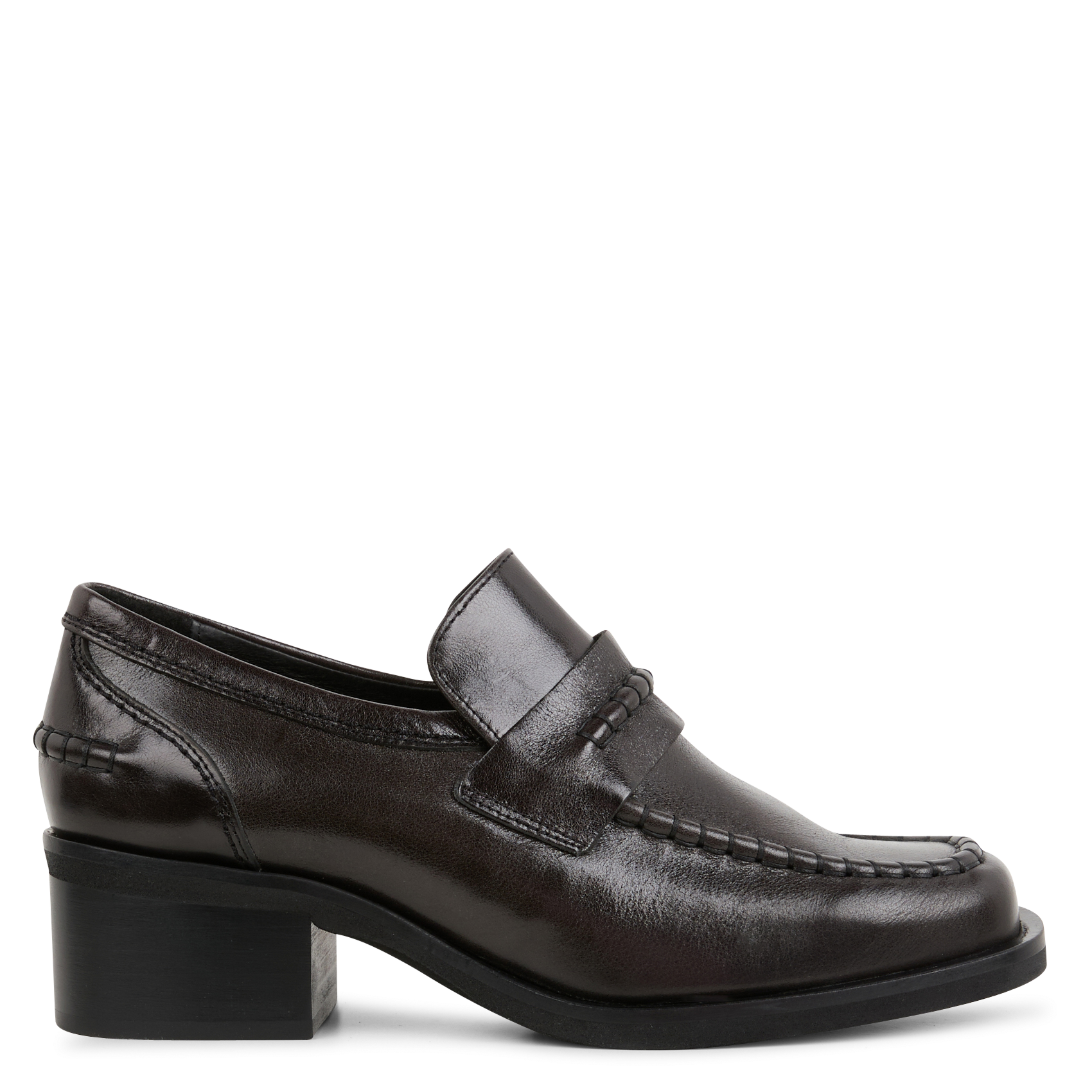 TIERNEY - Mocassins en cuir | Noir