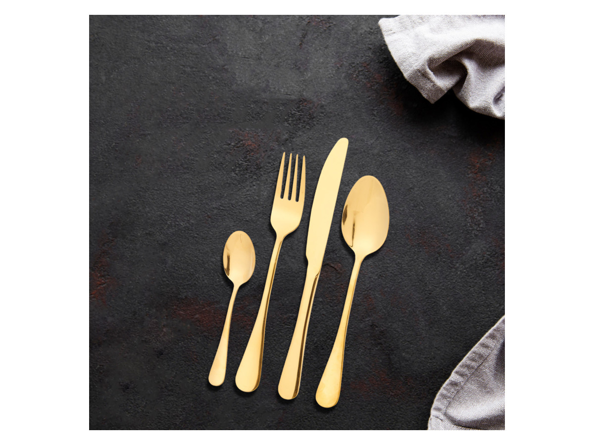Infinity goods 24-delige bestekset - Gold