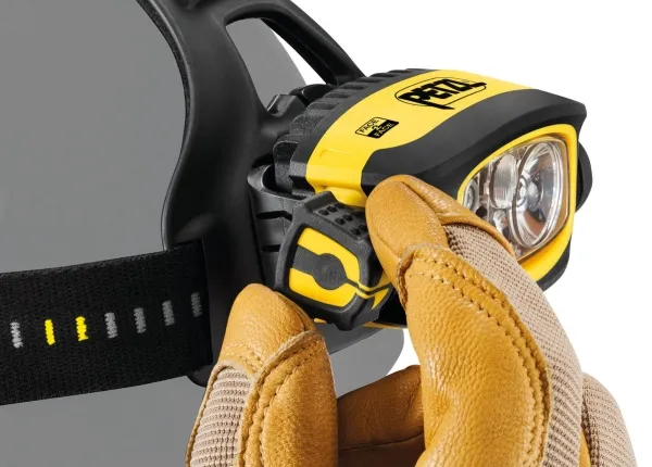Petzl DUO S - Lommelygte til hovedet - LED - sort/gul