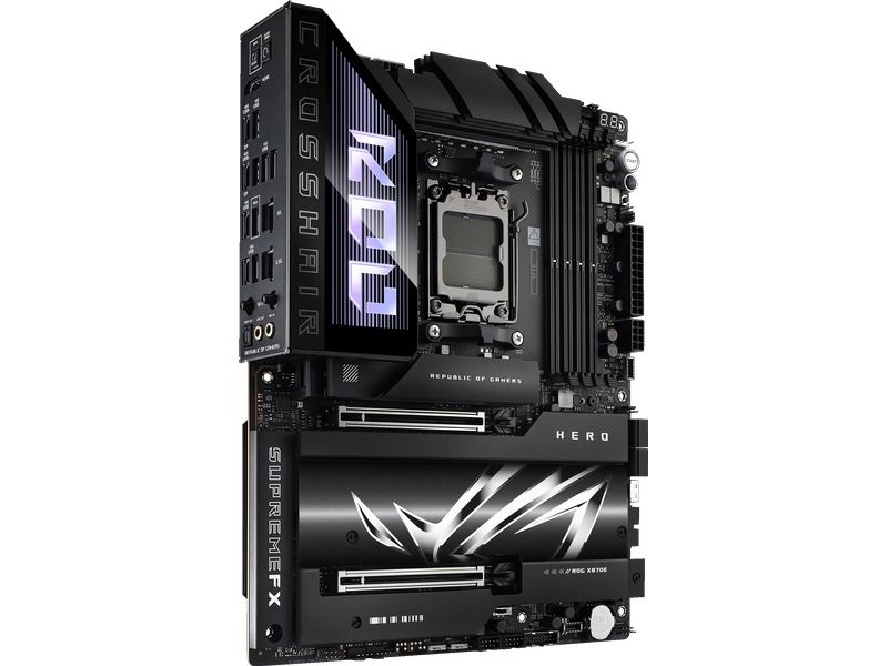 ASUS ROG Mainboard Crosshair X870E Hero Gaming ATX-Mainboard mit X870E-Chipsatz