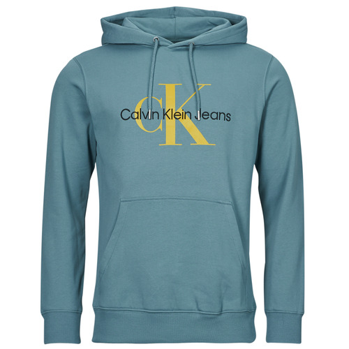 Calvin Klein Jeans - SEASONAL MONOLOGO REGULAR HOODIE - Bleu