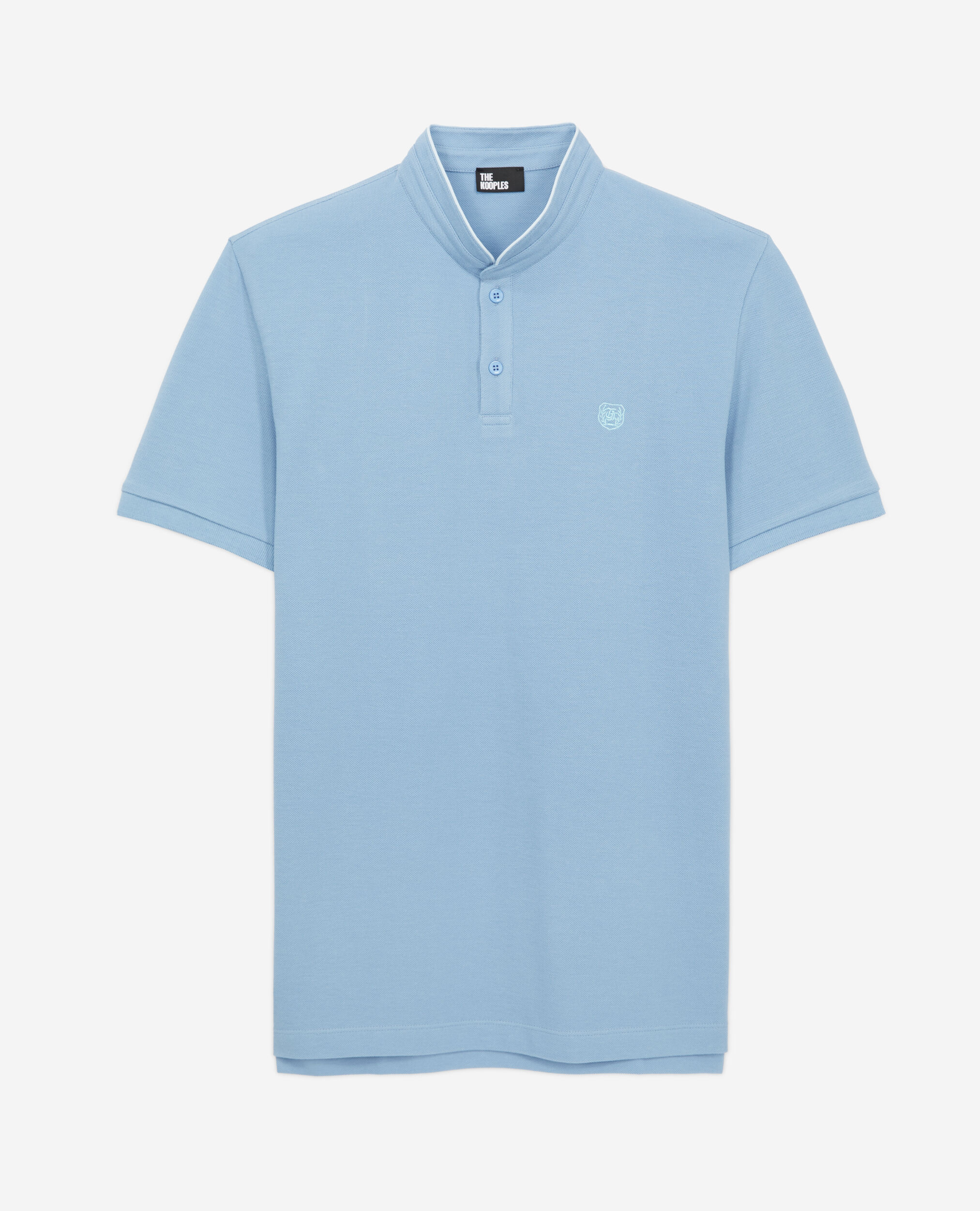 Polo col officier bleu