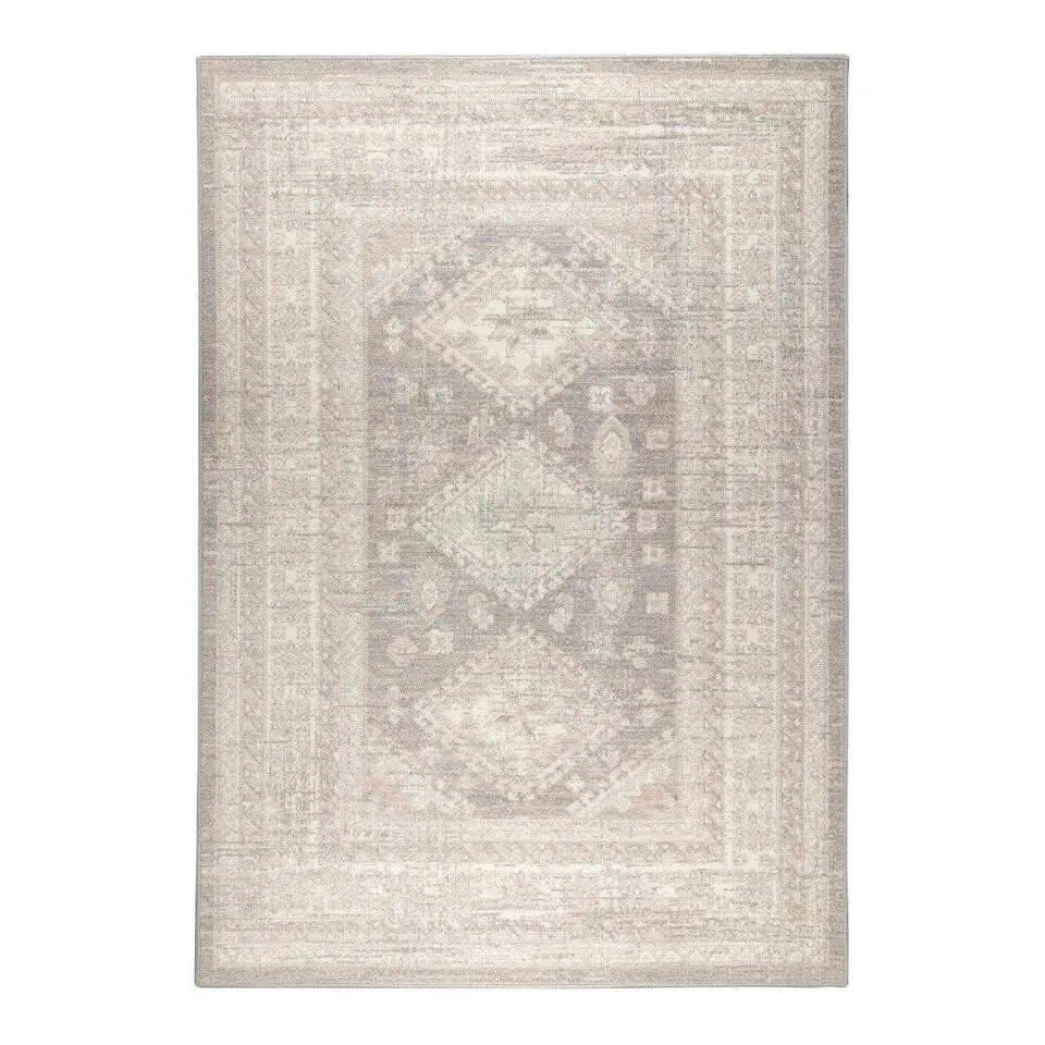 Interieur05 Vintage Vloerkleed Aila Grijs/Roze - 280 x 190 cm