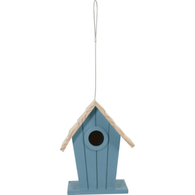 Nid Coucou triangle en bois strié Zolux pour oiseaux de la nature