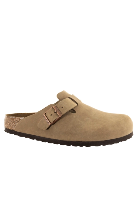 Sandales - nu-pieds birkenstock boston sfb leoi regular tabacco brown