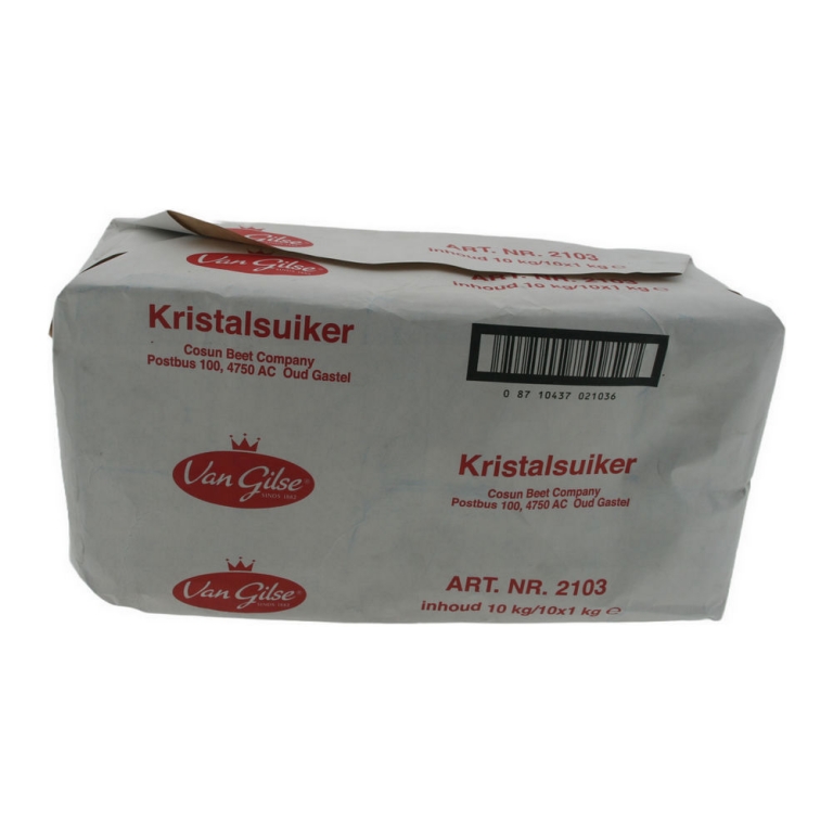 Van Gilse | Losse suiker | 10 x 1 kg