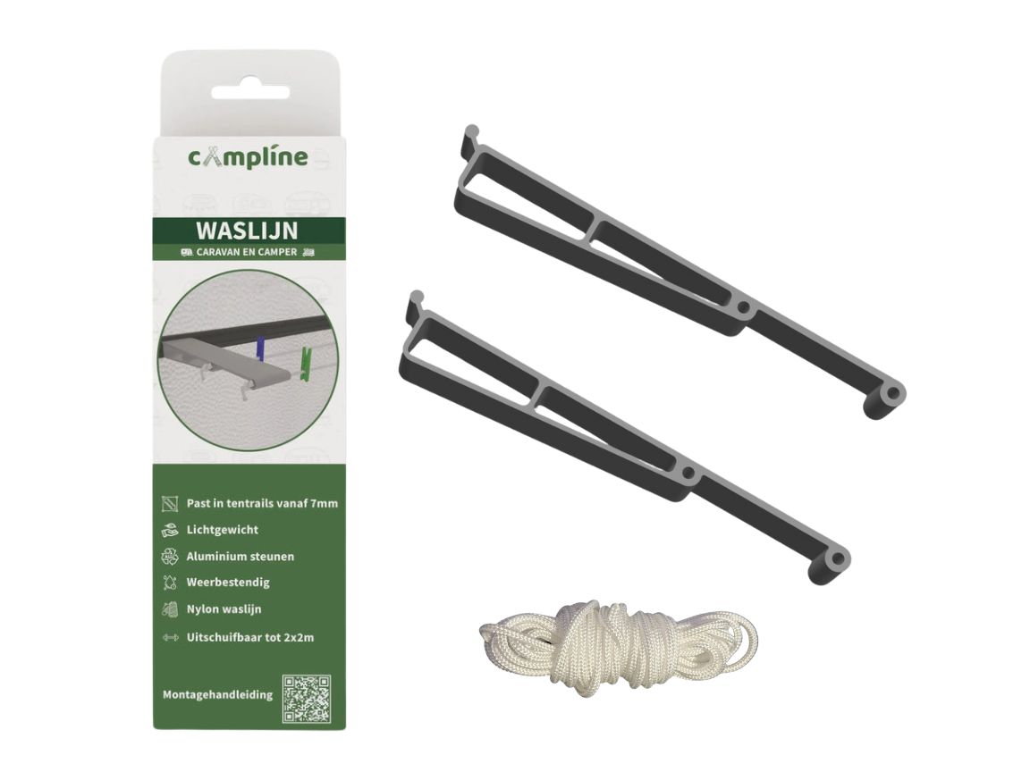 Campline Aluminium caravan en camper waslijn