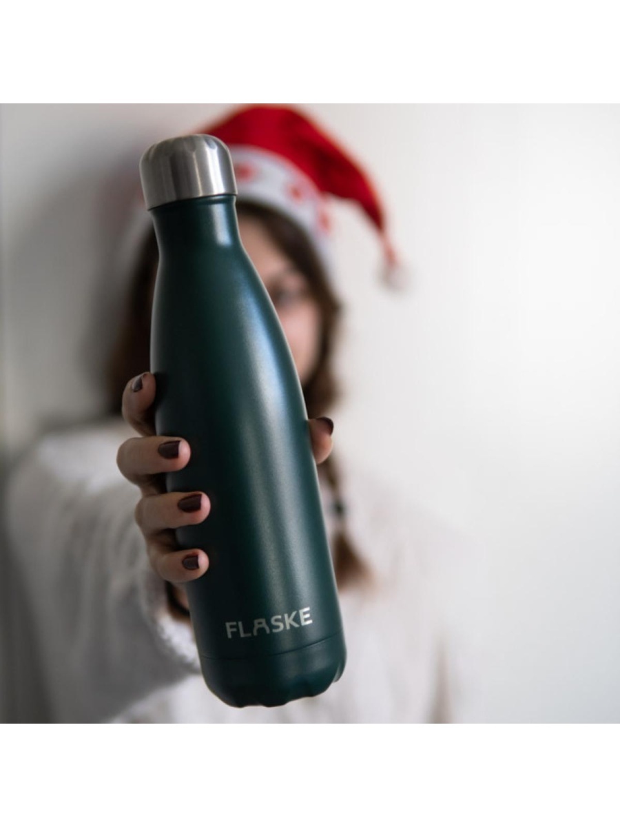 Flaske 750 ml  rvs drinkfles - moss