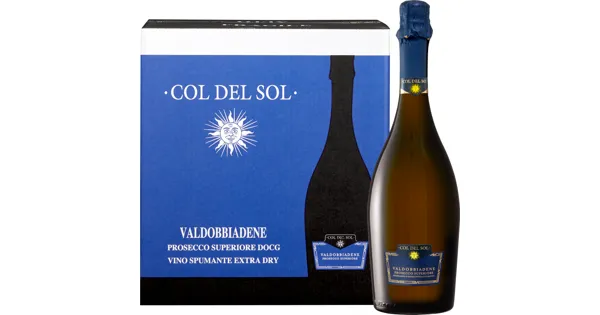 Col del Sol Extra Dry Prosecco Superiore Valdobbiadene DOCG
