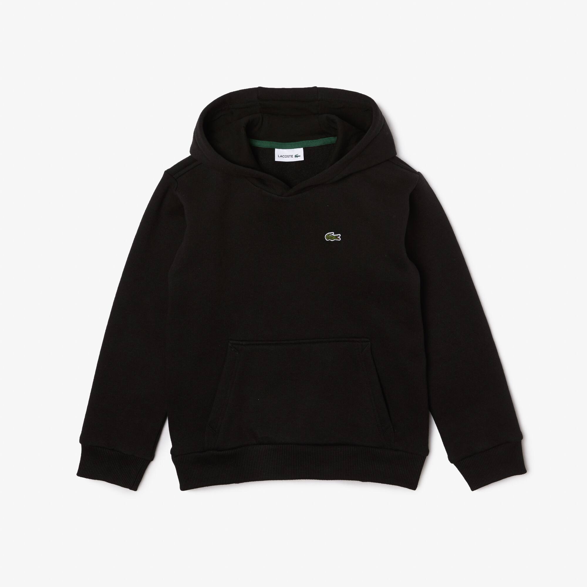 Kinder LACOSTE Hoodie aus Fleece Pullover & Sweatshirts - Schwarz - Lacoste - Kinder