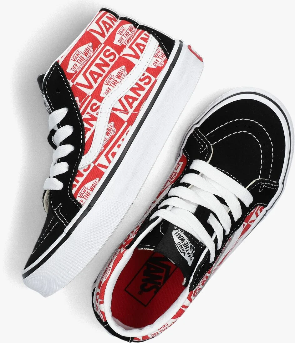 VANS zwarte vans hoge sneaker sky-mid reissue