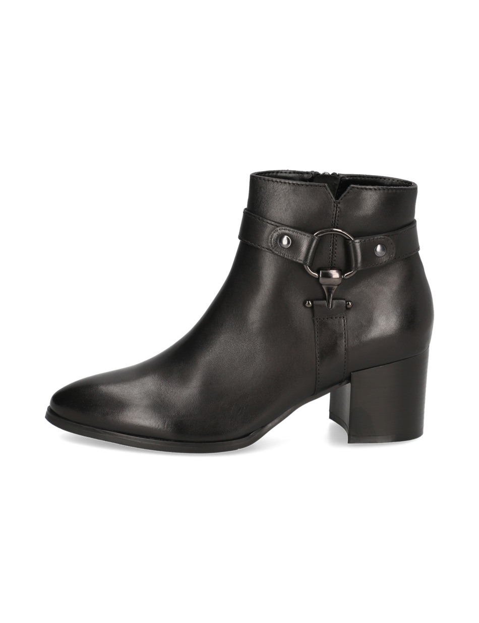 Glattleder Stiefelette