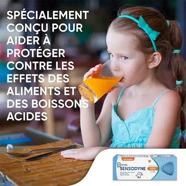 Creme dental Sensodyne Pro-Enamel Junior para crianças de 6 a 12 anos, 50ml