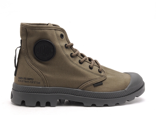 Palladium boots bottine homme pampa hi htg supply kaki
