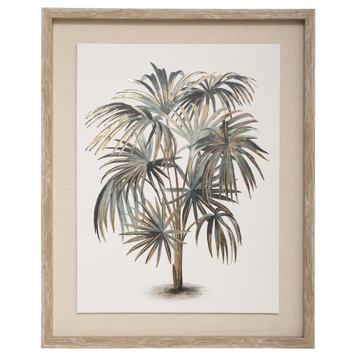 TOILE IMPRIME ARBRE CADRE 40X50CM