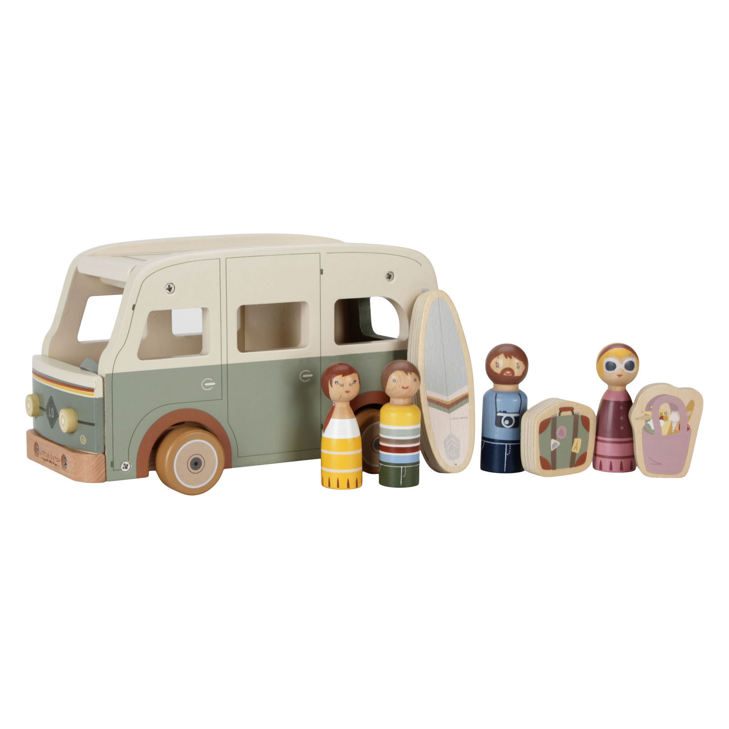 Little Dutch Houten Camper Vintage FSC