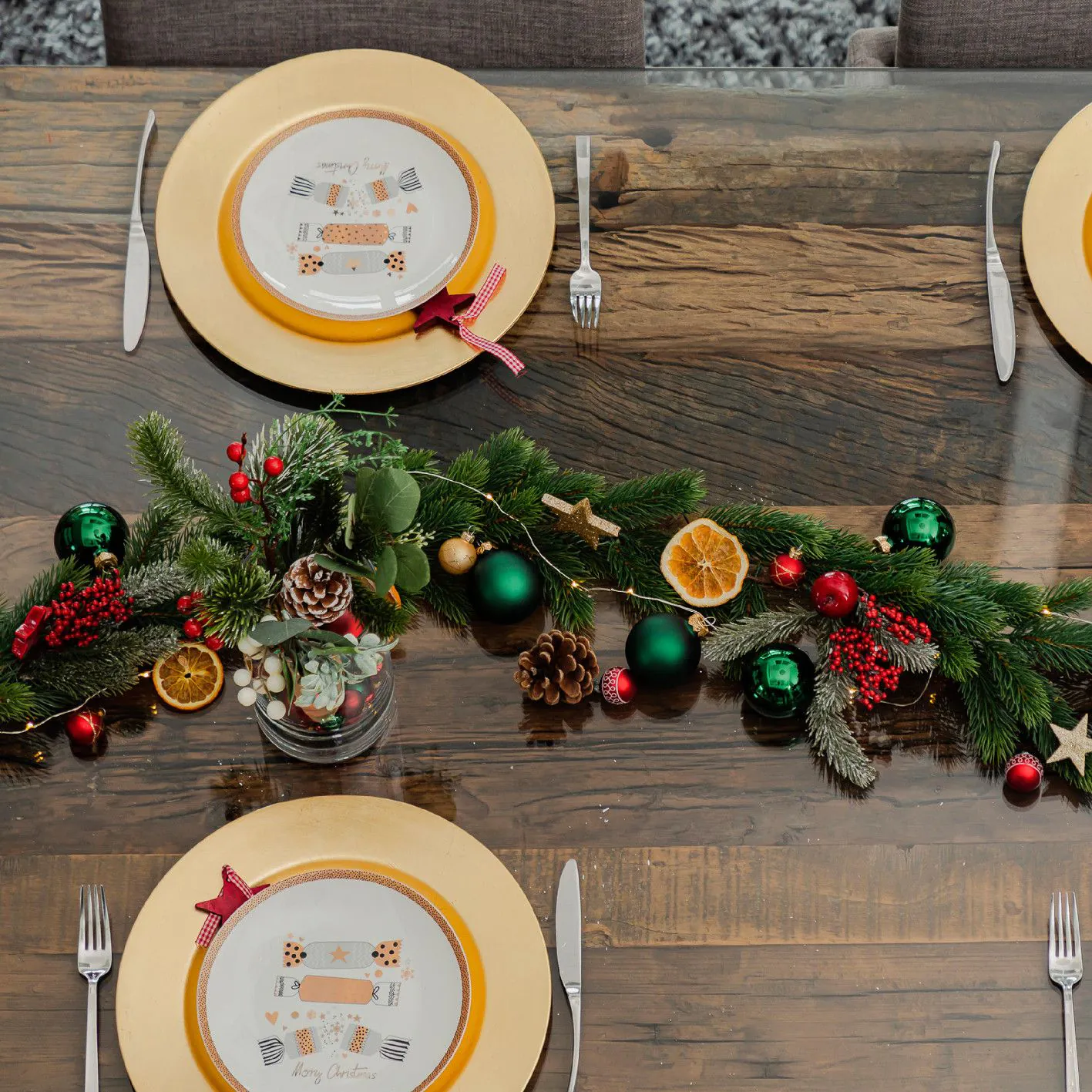Weihnachtsgirlande Tanne - 170 cm