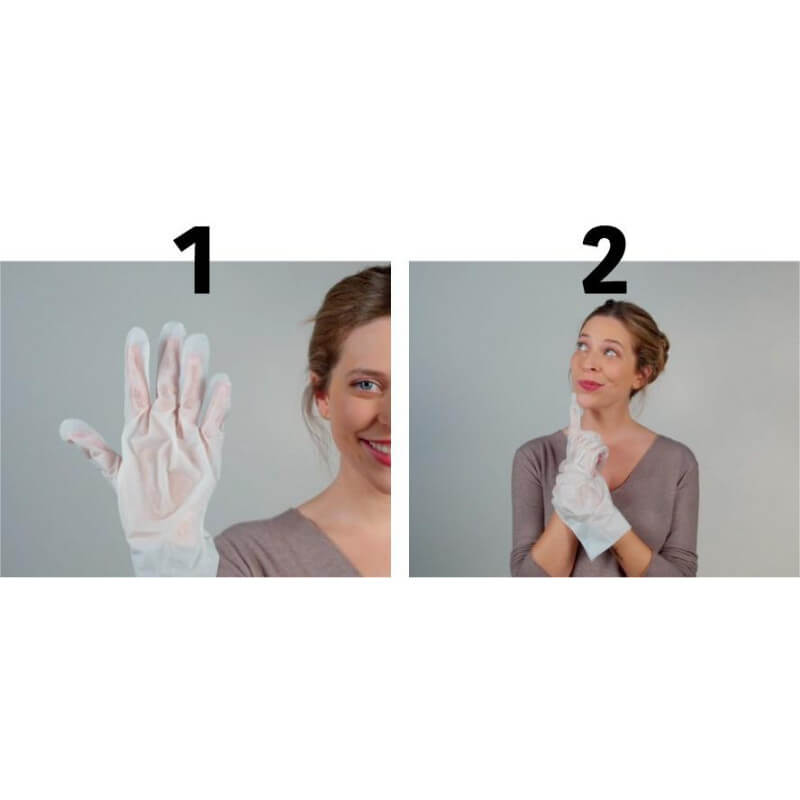 Gants masques nourrissants mains et ongles Huile d'Argan IROHA