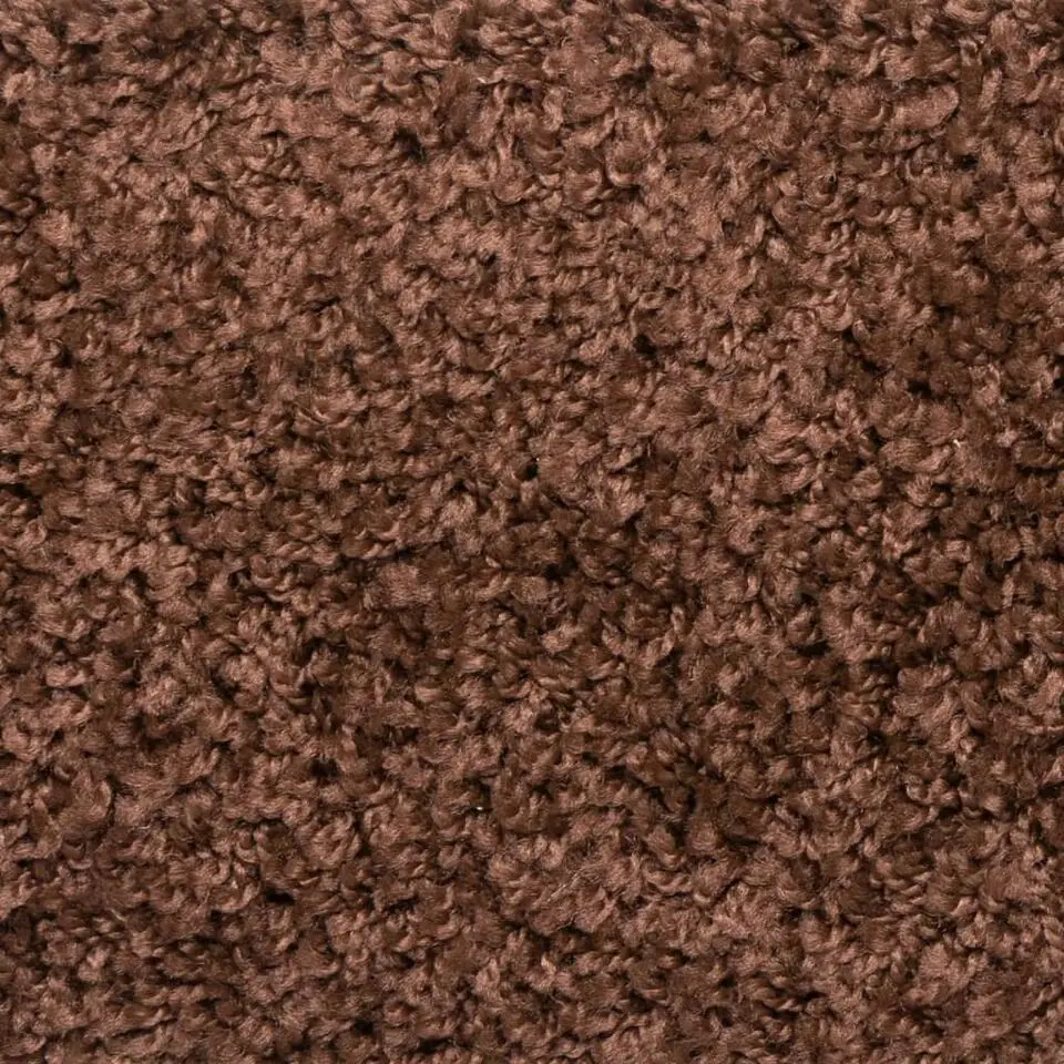 vidaXL - Tapijt Traptrede - Bruin - Polypropyleen