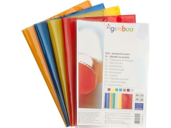 Gimboo GIMBOO notatbokdeksel, krystall, A4, 150 mikron, grønn