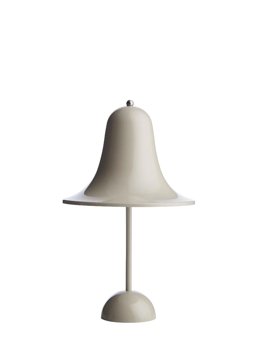 Verpan  Verner Panton Pantop portable, bordlampe - Grey Sand - Ø18