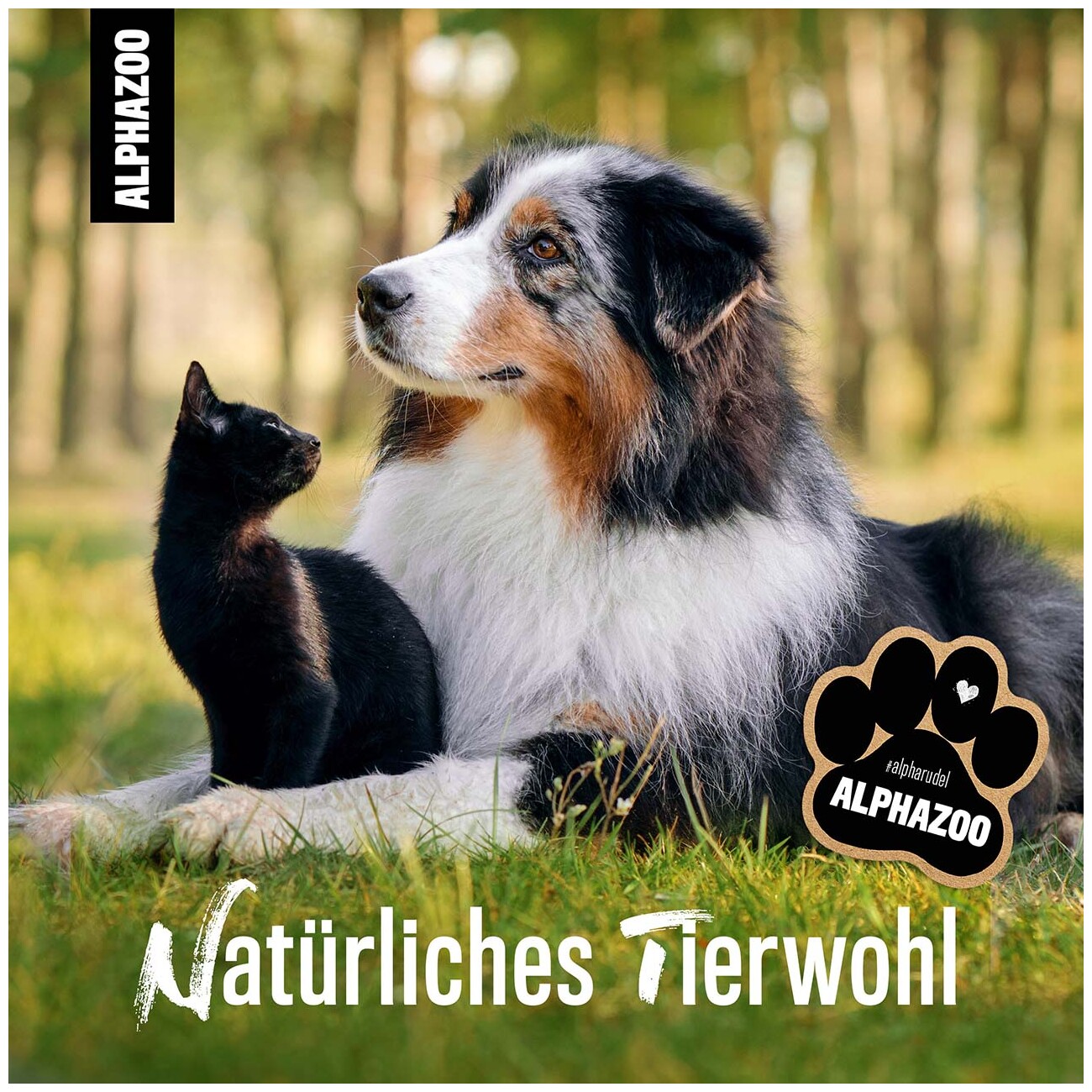ALPHAZOO Seelenruhe Bachblüten, Globuli für Hunde und Katzen