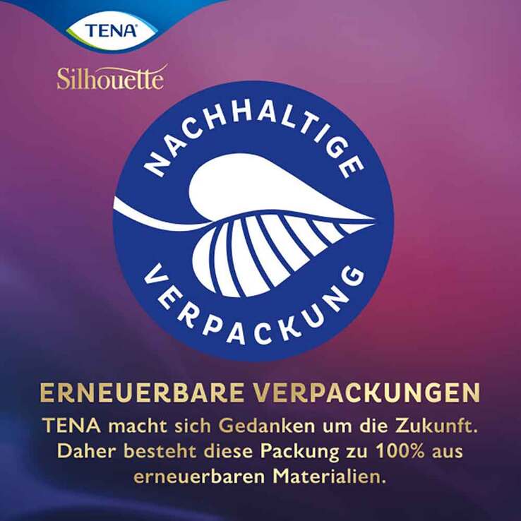 TENA® Silhouette NOIR Normal Einlagen bei Inkontinenz, 26 St