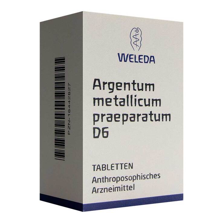 Argentum metallicum praeparatum D6 Tabletten, 80 St