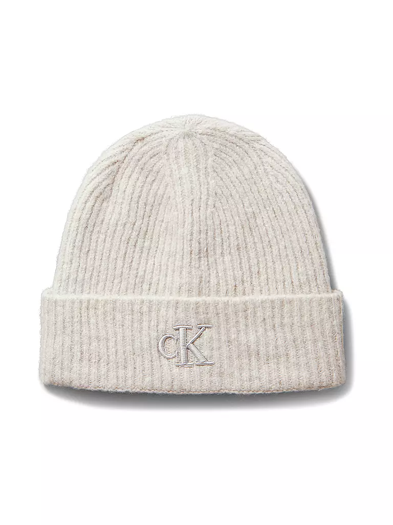 CALVIN KLEIN JEANS Mütze - Haube creme