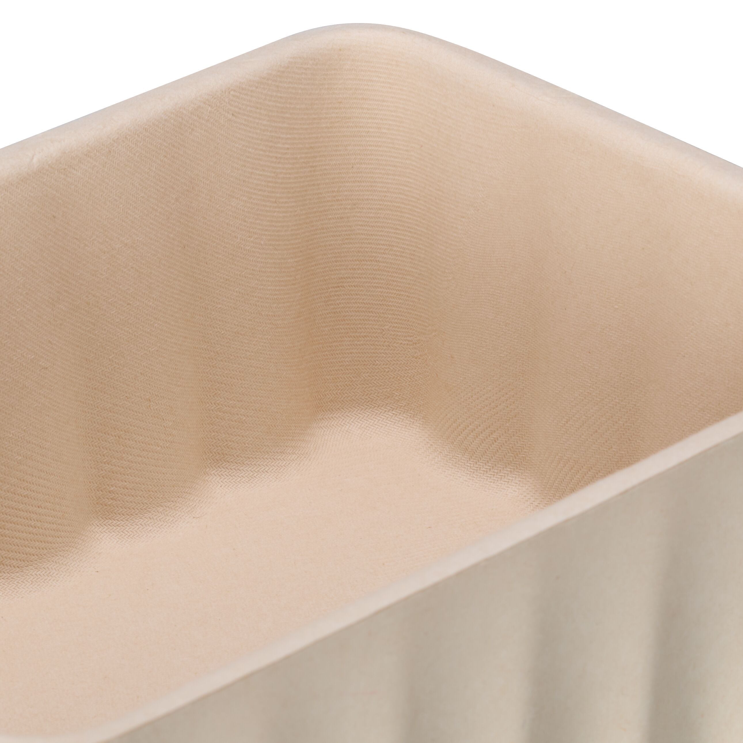 MANDA Box - Beige / B: 27.5 cm x T: 20.5 cm x H: 10.3 cm