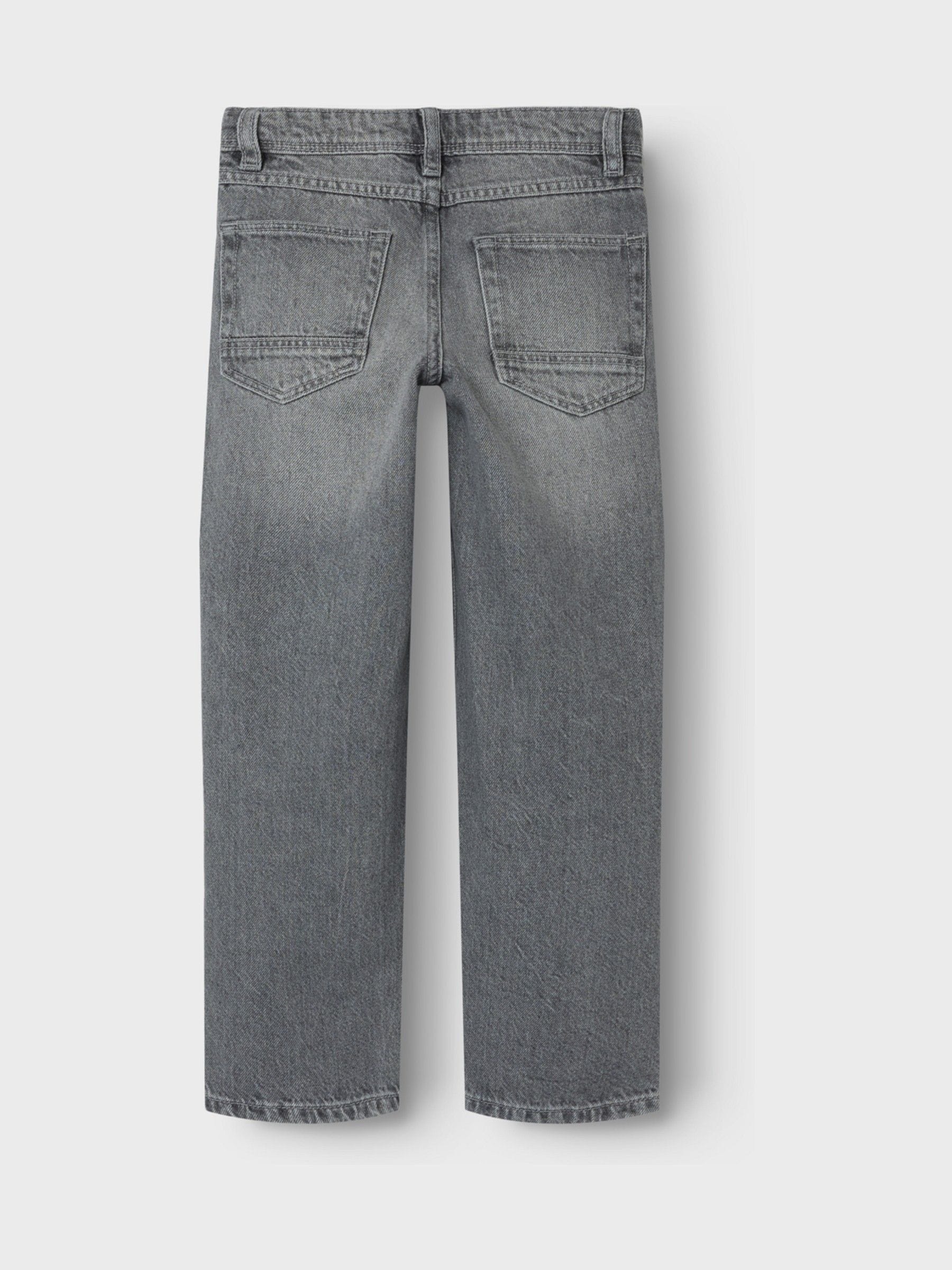 Grijs - Name It straight fit jeans