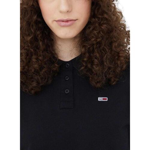 Tommy Jeans - TJW SOLID STRETCH PO Negro