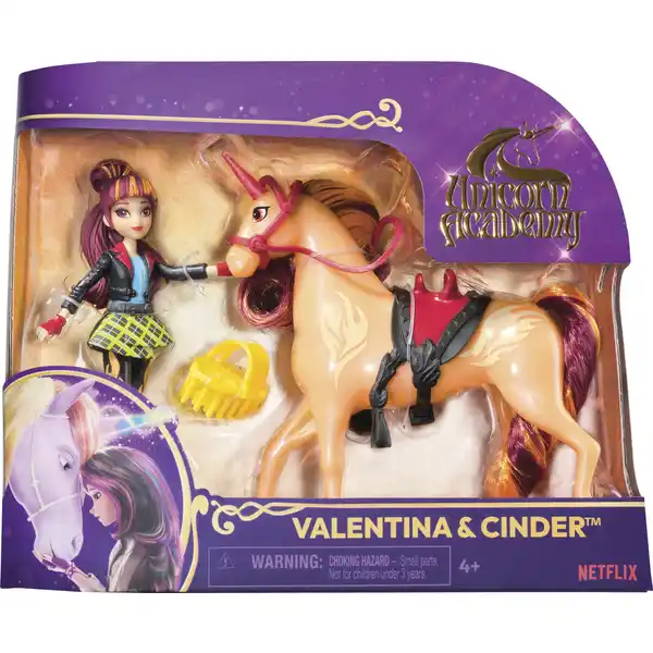 Unicorn Academy Kleine Puppe & Einhorn