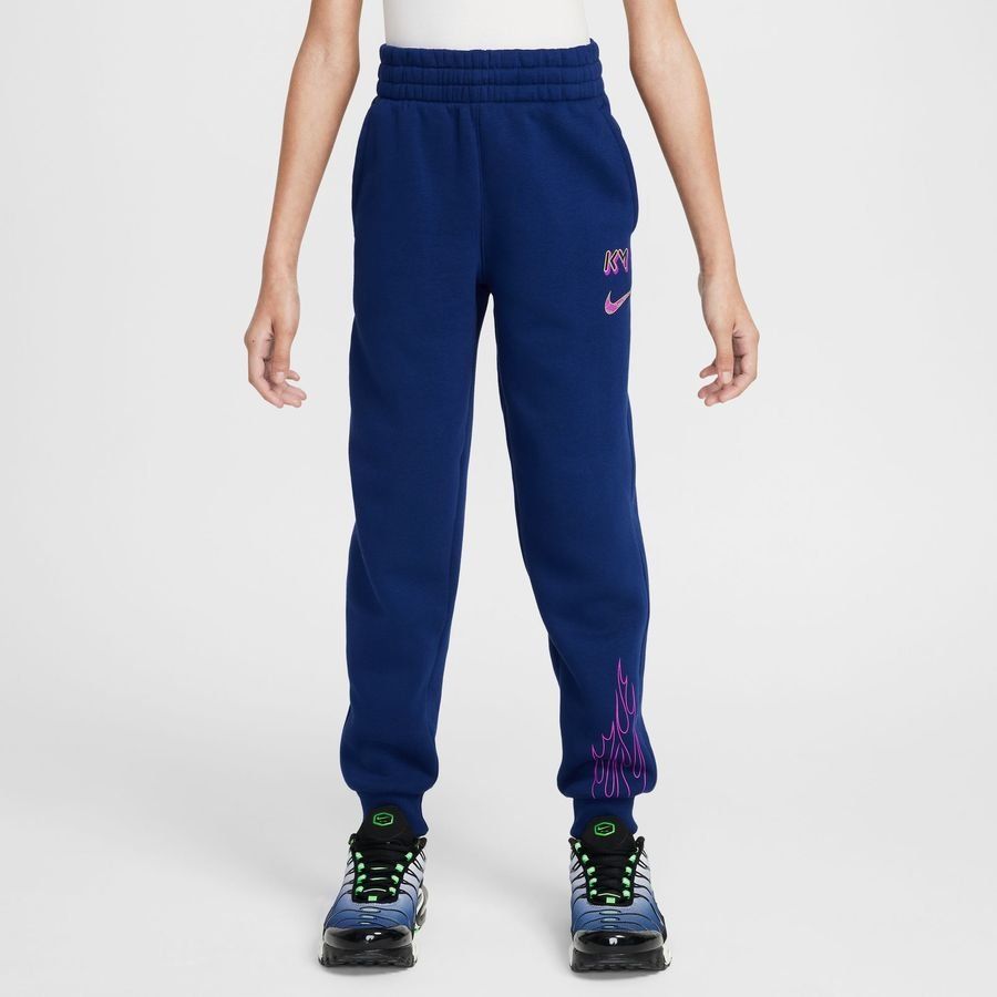 Nike Bas de Survêtement Club Fleece Mbappé Personal Edition - Bleu/Violet/Doré Enfant