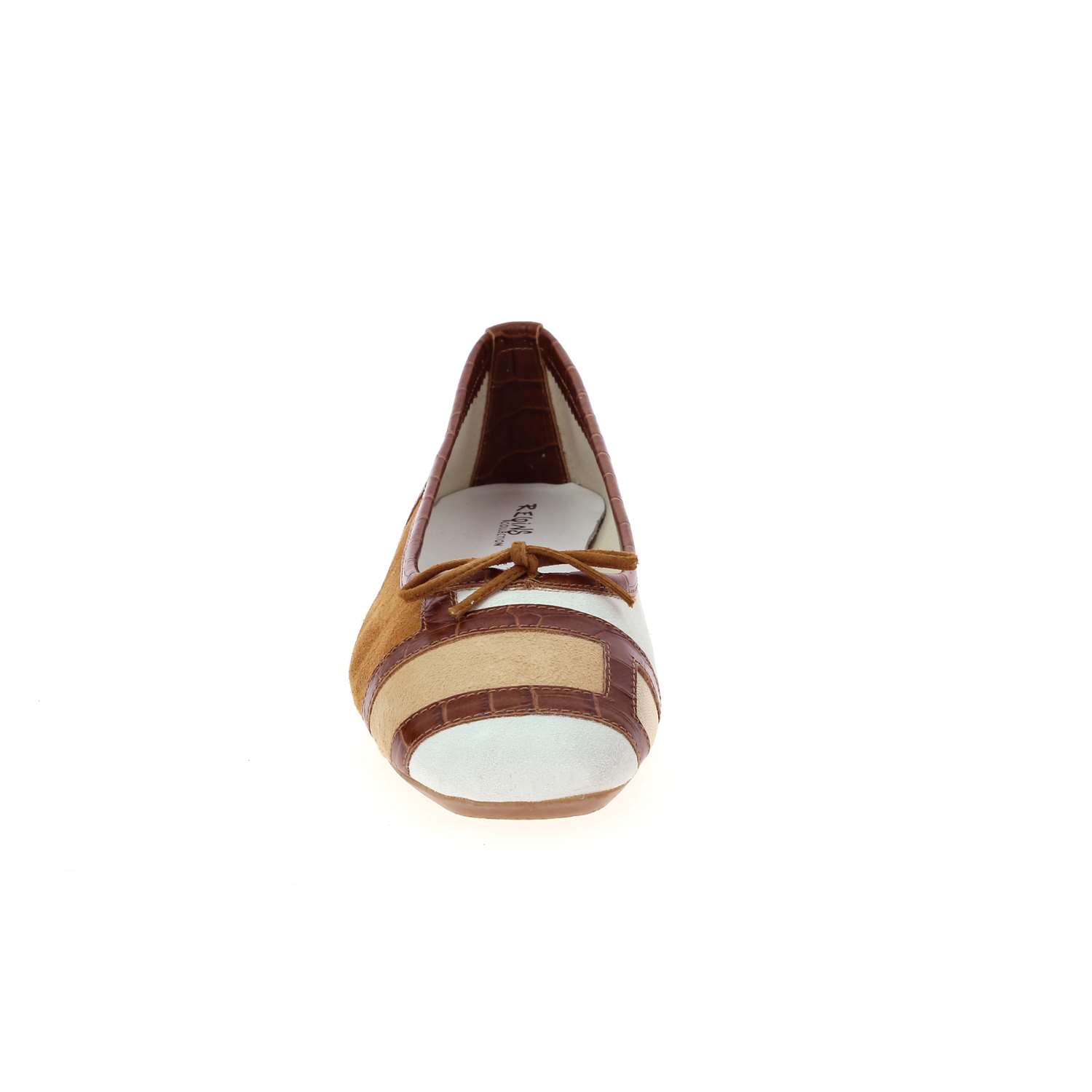 Ballerines et babies femme REQINS HONDRIANE MIXT CROCO