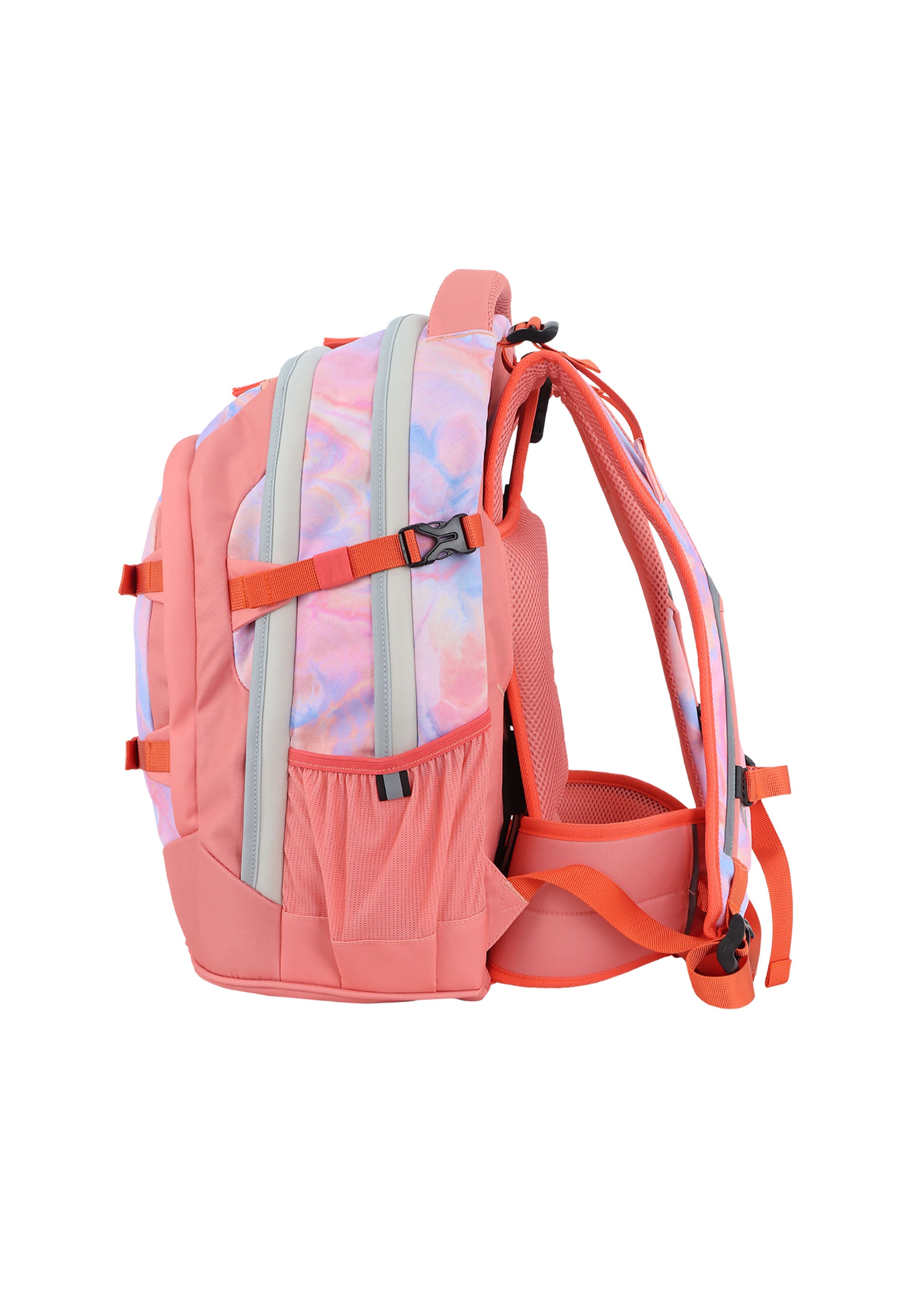 2be School Backpack Rugzak Koraal Roze
