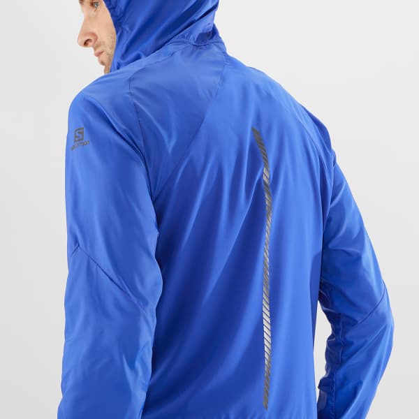 Veste trail SALOMON BONATTI CROSS FZ HOODIE M NAUTICAL BLUE