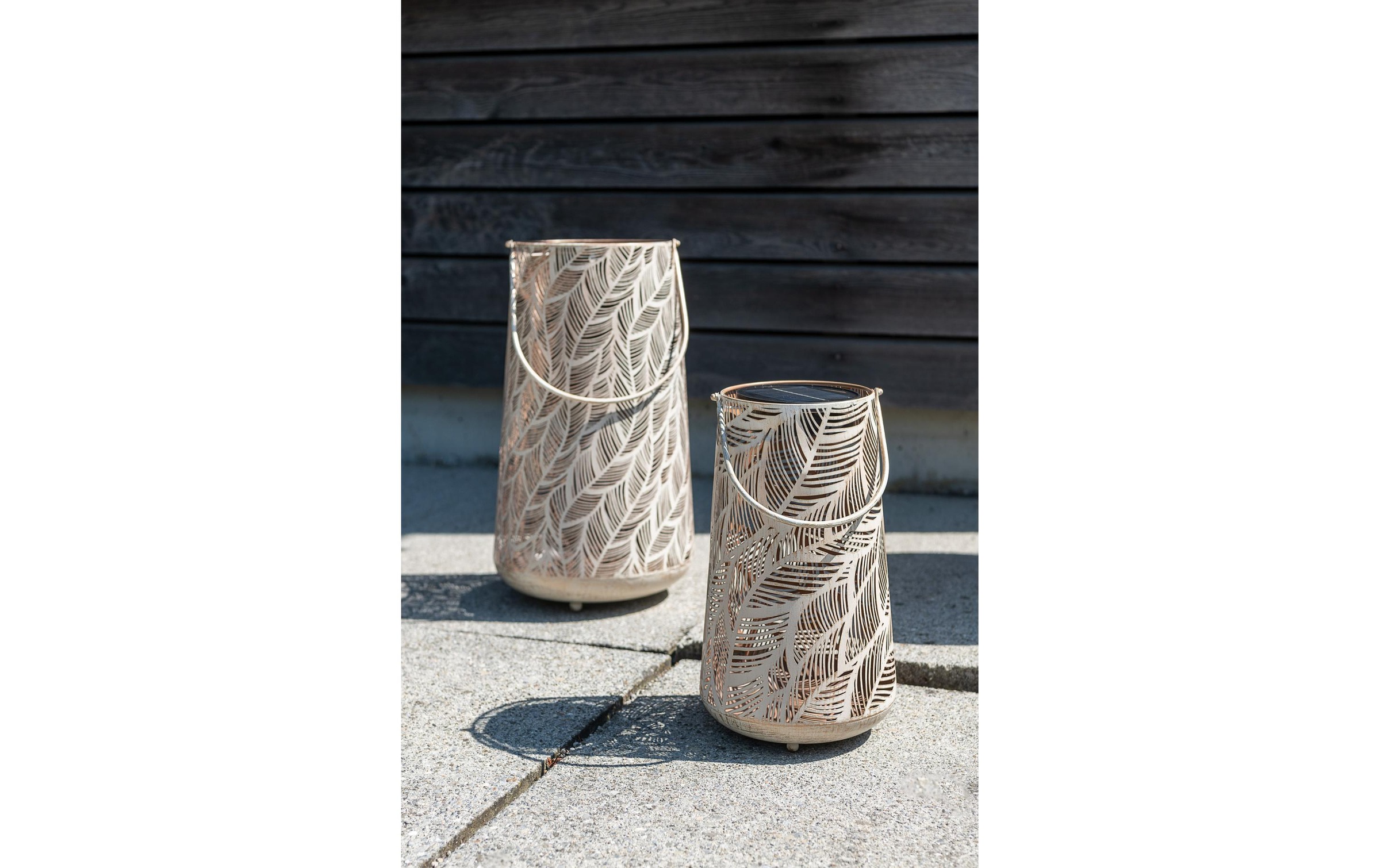 STT LED Gartenleuchte »Julia, shadow weiss« Warmweiss